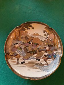 Satsuma ceramic plate